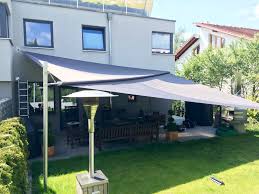 Sonnensegel Automatisch Aufrollbar Ferobau Patio Shade Backyard Shade Balcony Decor