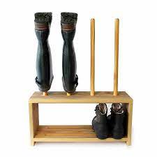 Below we have reviews of the three top rated shoe racks on the market. Welly Boot And Shoe Rack Welly Rack Above Shoe Shelf Below Wooden Footwear Storage Rack Holds 5 Pairs Of Welly Bo Wellies Boots Shoe Rack Shoe Storage Rack