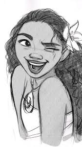 This drawing tutorial will teach you how to draw moana from disney's movie moana with easy step by step drawing tutorial for kids and beginners. Moana Feliz Disney Art Drawings Disney Drawings Sketches Disney Character Drawings