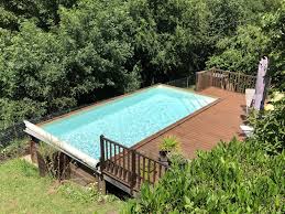 Construction De Piscines Hors Sol Avec Catusse Piscines Spas