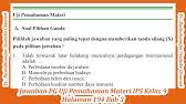 Download perangkat pembelajaran ips smp/mts kelas 7. Jawaban Pg Uji Pemahaman Materi Halaman 188 Ips Kelas 7 Bab 3 Aktivitas Manusia Memenuhi Kebutuhan Youtube