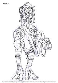 Learn How To Draw Sebulba From Star Wars Star Wars Step By Step Drawing Tutorials Drawings Draw Star Wars