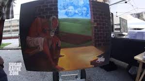 Aritist Abdul Badi At Harlem Book Fair