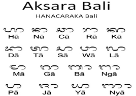 Ucapan selamat ulang tahun pernikahan islam. Aksara Bali Hanacaraka Bali Bahasa Bali Dan Contoh