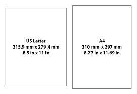 This means you get the a1 size by folding an a0 paper in two along its shortest side. What S The Difference Between Us Letter And A4 Paper Sheets