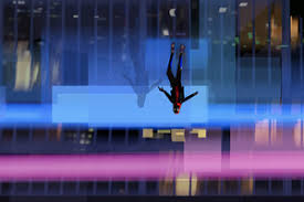 Spiderman into the spider verse 2018, one person, building exterior. Spiderman Into The Spider Verse 1360x768 Resolution Wallpapers Laptop Hd