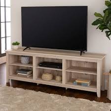 The white oak colour looks neat and clean. Oak Tv Stands Entertainment Centers Target
