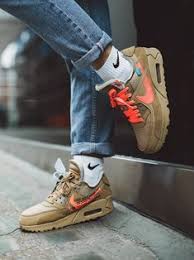 Off White X Nike Air Max 90 Off White X Nike Air Max 90 Nike Air Max 90 Outfit Nike Air Max White Sneakers Men Fashion