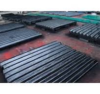 Stone Rock Crusher Spare Parts High Manganese Steel Jaw ...