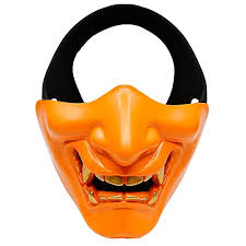 The mask size is universal. Warooma Evil Smile Half Face Mask Unisex Devil Protective Mask Demon Scary Mouth Mask Festival Cosplay Costume Decorative Mask For Halloween Party Movie Prop Masquerade Buy Online In Bosnia And Herzegovina At