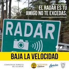 Aparatos para medir la velocidad fotografía. Campana El Radar Comision De Transito Del Ecuador Facebook