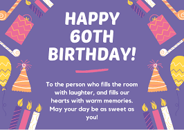 100 Amazing 60th Birthday Messages And Quotes W Images Futureofworking Com There is a beauty in getting older, wiser, a grace that comes with age. 100 amazing 60th birthday messages and