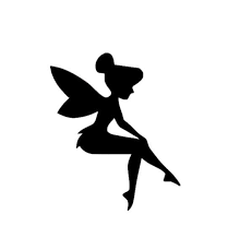 Tinker Bell From Peter Pan Decal Tink Decal Tinker Bell Etsy In 2021 Fairy Silhouette Disney Silhouettes Silhouette Stencil
