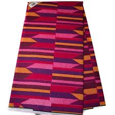 Supreme Pink Kente Print Fabric By The Yard Kente Print Fabric Kente Print Kente Cloth African Fabric Kf338 Kente Cloth African Fabric Printing On Fabric