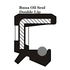 Metric Lip Oil Seals Buna Oil Seals 16mm Height