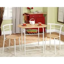 Tms 3 Piece Bistro Dining Set Natural Finish Walmart Com Bistro Table Set Dining Furniture Sets Dining Furniture