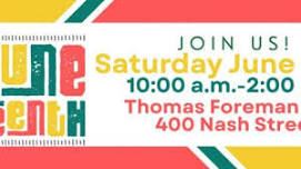 Greenville, NC Juneteenth Celebration