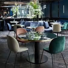 I'm actually still reading comments from my last post. Beetle Fully Upholstered Dining Chair Dark Green Velvet White Velvet Piping Black Chrome Conic Base Rouse Home