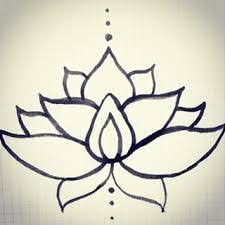 Resultat De Recherche D Images Pour Dessin Fleur De Lotus Lotus Drawing Flower Drawing Lotus Flower Drawing