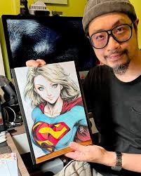 The Supergirl I've drawn for Lake Como Comic Art Auctions 2023 is just up  for bidding and it ends