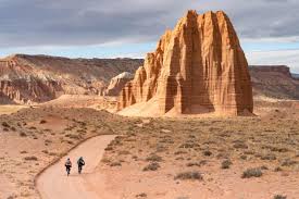 The best vacations zoom you in and out: Cathedral Valley Loop Capitol Reef National Park Bikepacking Com