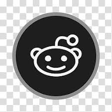 The image itself is transparent with white in it. Circular Icon Set Reddit Round Black And White Icon Transparent Background Png Clipart Hiclipart