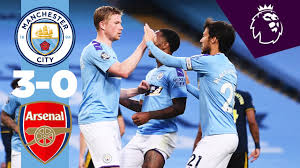 Another victory for man city on tuesday would see them become the first team to win four consecutive away games against arsenal since 1965. Highlights Man City 3 0 Arsenal Sterling De Bruyne Foden Youtube