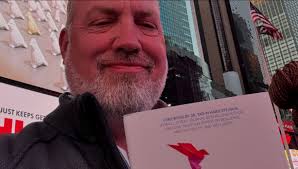 Last week at almost this time I was in Time Square with my co-author team.  We launched our book Triumphs of Transformation. The 30 of us saw us up