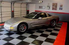Our vented garage floor tiles are our most customizable garage flooring. Diamond Grid Loc Tiles Snap Together Garage Floor Tiles