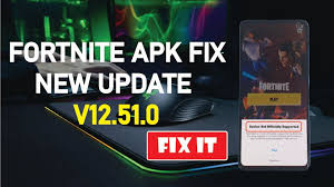 You can install fortnite apk fix (fortnite v13.40.0 for android devices) follow these 4 . How To Install Fortnite Apk Fix Device Not Supported For Android Devices V12 51 0 Gsm Full Info