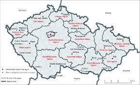 The Czech Republic An Overview Map Source Authors Processing Note Download Scientific Diagram