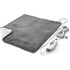 Can i use a tens unit at the same time i use a heating pad? Pure Enrichment Purerelief Xxl 20 X24 Electric Heating Pad For Back Pain And Cramps Ultra Soft With 6 Temperature Settings Auto Shut Off And Moist Heat Charcoal Gray Walmart Com Walmart Com