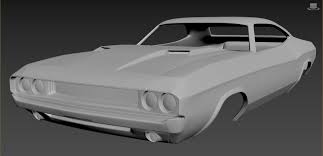 Dodge Challenger 1970 3d Print Model In 2020 Dodge Challenger 1970 Dodge Challenger Print Models