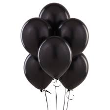Black And White Balloons Png Clipart Pin On Colours Themes Iii