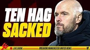 ERIK TEN HAG SACKED Are you shocked? Three wins in our opening 9 Premier  League games (2 draws, 4 losses), 14th in the League. 8 goals scored, 11  conceded. No win in