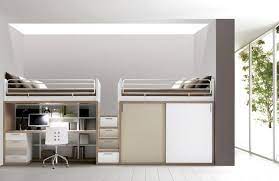 Wie in diesem und einigen anderen beispielen zu sehen, kann der schreibtisch nach bedarf nach oben, beziehungsweise, nach unten geklappt werden. Schlafzimmermobel Bett Schreibtisch Schranke Regale Idfdesign