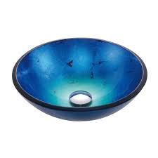 kraus irruption glass vessel sink in