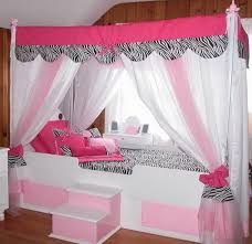 Bedroom Modern Canopy Bed For Teenage Girl With Drapes How To Build A Canopy Bed For Your Bedroom Girls Bed Canopy Bedroom Design Princess Beds For Girls