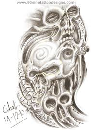 Click size above, after that you will open new tabs, right click biomechanical tattoo designs free image and save image as, click save. Black And Grey Biomechanical Tattoo Designs