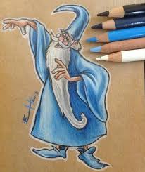 The Sword In The Stone Drawing Disney Drawing By Erikahornart On Deviantart In 2020 Disney Drawings Disney Character Drawings Disney Art Drawings