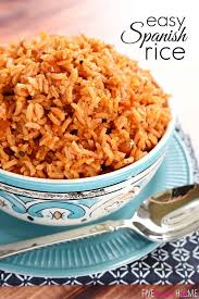 Easy Spanish Rice In 2020 Mexican Entrees Easy Rice Recipes Spanish Rice Recipe Easy