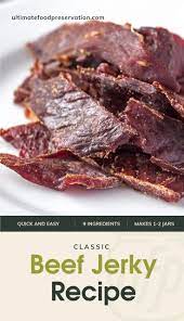 Make This Classic Beef Jerky That Rocks Recipe Ufp Recipe In 2021 Jerky Recipes Beef Jerky Recipes Homemade Jerky Recipe