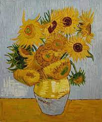 He did them in arles, in the south of france, in 1888 and 1889. Sunflowers Vincent Van Gogh Oil Reproduction Flower Canvas Art Sunflower Painting Van Gogh Sunflowers