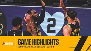The lakers vs trail blazers game 5 will air at 9 p.m. Highlights Los Angeles Lakers Vs Portland Trail Blazers Youtube