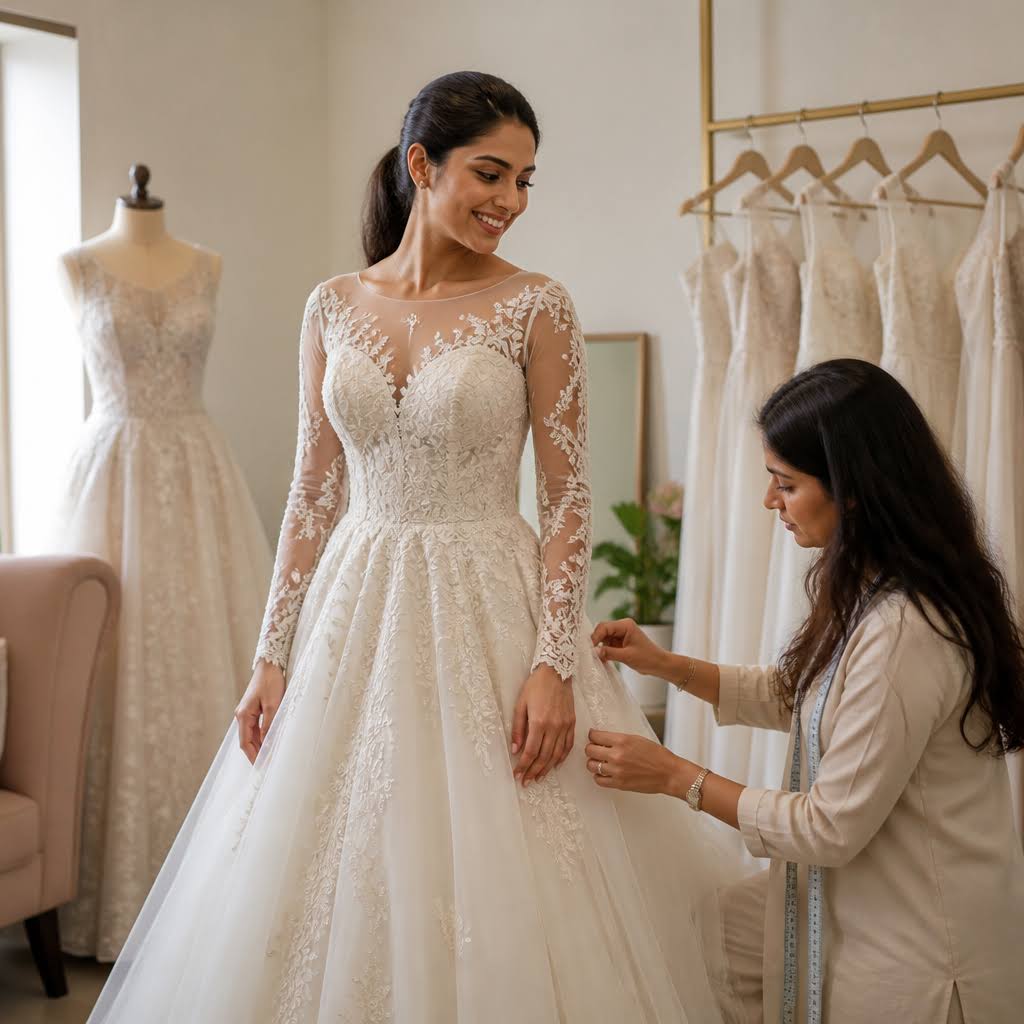 Custom Wedding Gown Design in Jayanagar product image