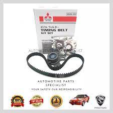 Rm 95 wira/saga/iswara 1.3 (4g13 engine): Proton Saga 12v Iswara Wira 1 5 Timing Belt Kit Viton Belt Bearing Oil Seal Lazada