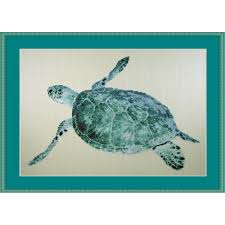 Cross stitch printed pattern «sea turtle»,animals,children's themes. Turtle Ocean Orcraphics Cross Stitch