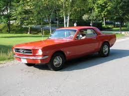 Image result for Poppy Red 1964 Mustang