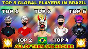 This game lets players adjust and set up their controls to play games in their preferences. Top 5 Global Players In Free Fire Brazil Server All Of Them Are Hacker With Full Proof Youtube