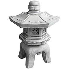 Japanese Lantern Yukimi Stone Cast 21 Kg Japanese Style Pagoda Garden Lamp Stone Lantern Frost Free So Is A Gift Japanese Lanterns Stone Lantern Pagoda Garden